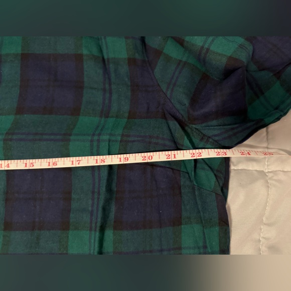 🍂✨NWT! Old Navy Green and Blue Plaid Button Down Shirt - Picture 8 of 10